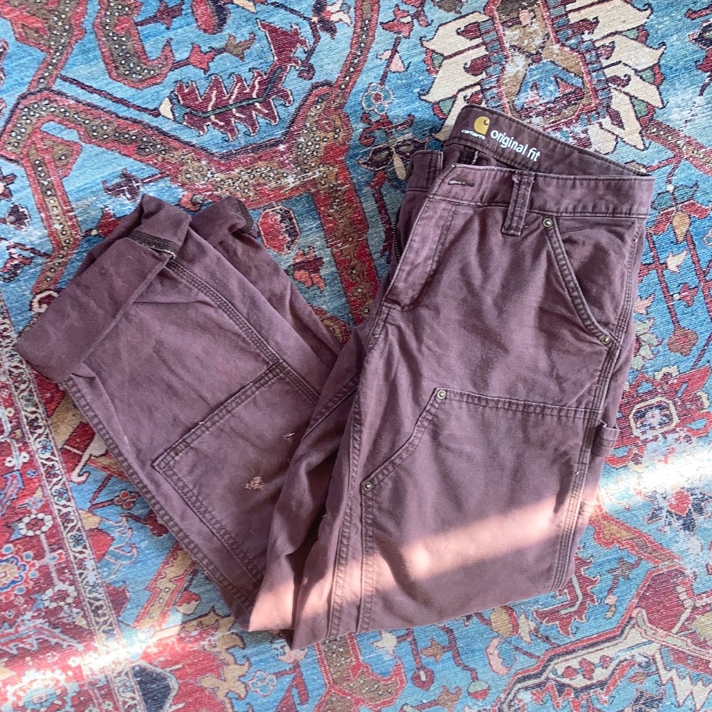 Carhartt women’s original fit size 8 double front